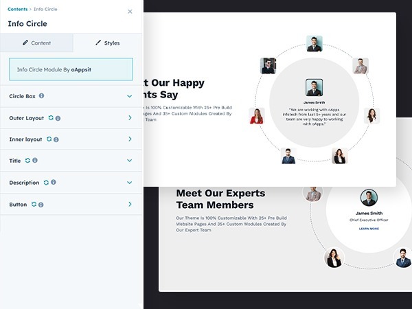 Customization Options for style